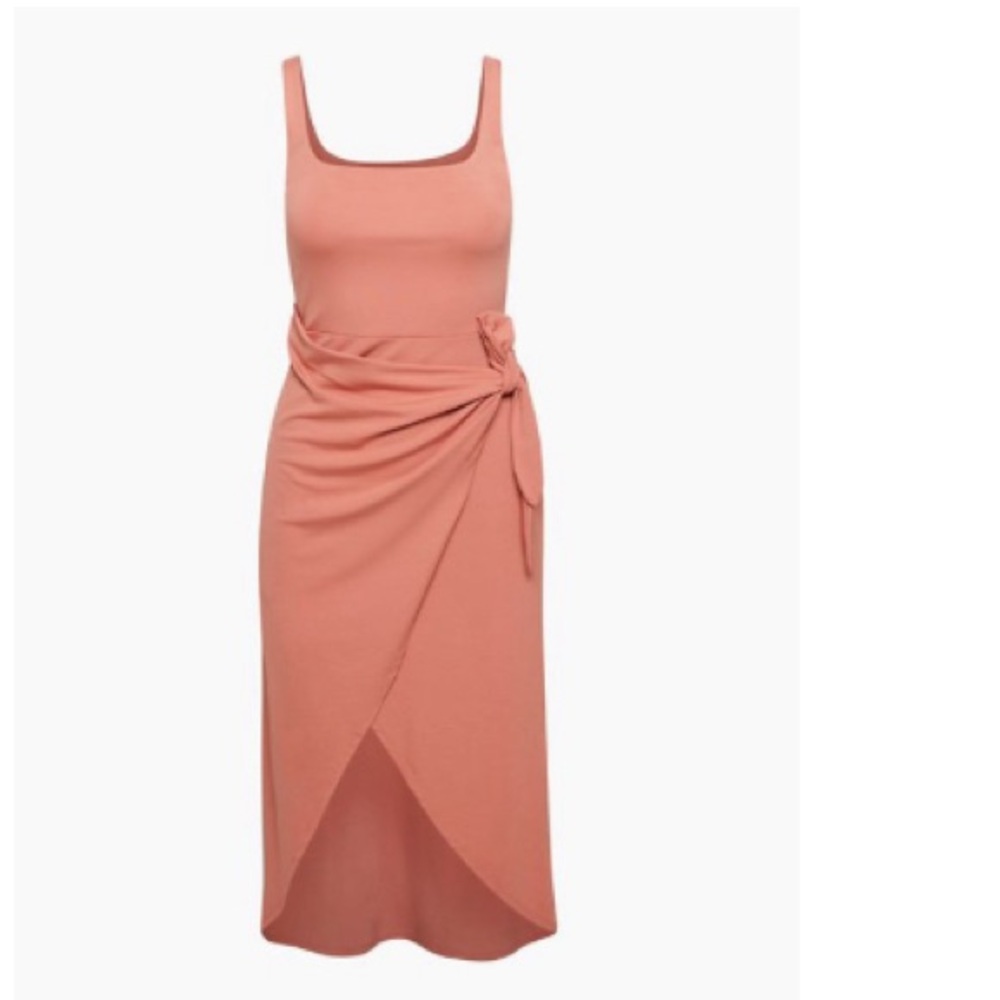 ARITZIA (BRAND NEW WITH TAGS) Wilfred Earthren Red Midi Dress